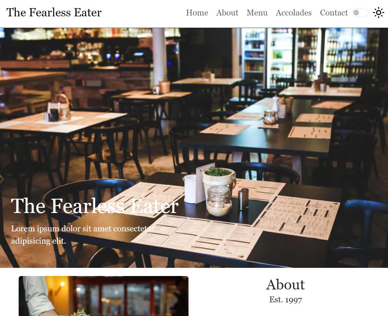 The Fearless Eater image
